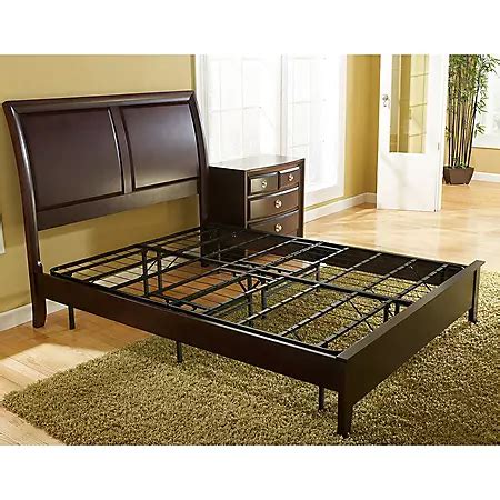 Platform Bed Frame Box Spring Replacement With 